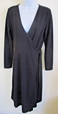 Banana Republic Dress Size Medium Stretchy Knit Wrap LBD NWT