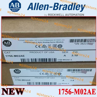 Brand New Factory Sealed PLC-AB 1756-M02AE ControlLogix 2-Axis Encoder