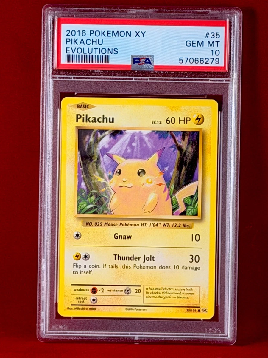 Pokémon TCG Evolutions Grade 10 Individual Collectible Card Game
