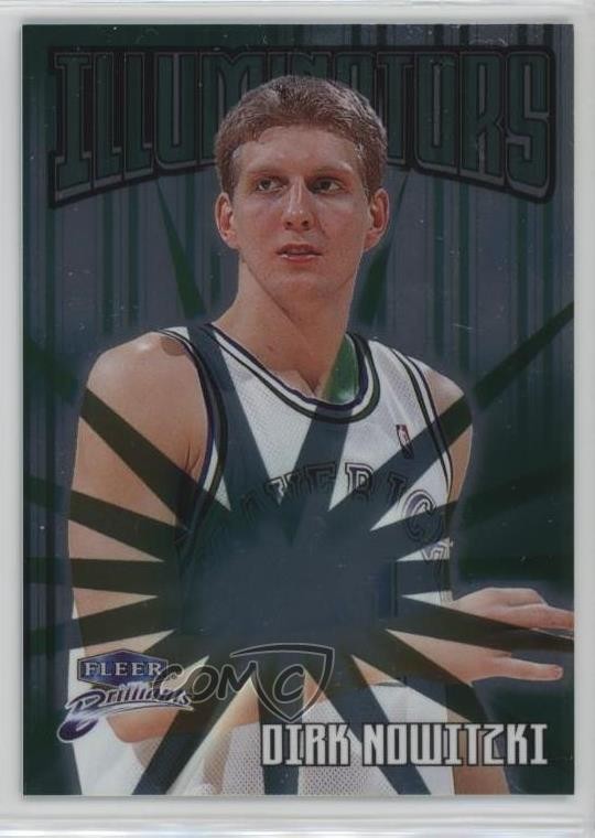 1998-99 Fleer Brilliants Illuminators Dirk Nowitzki #9I Rookie RC HOF 1a6x