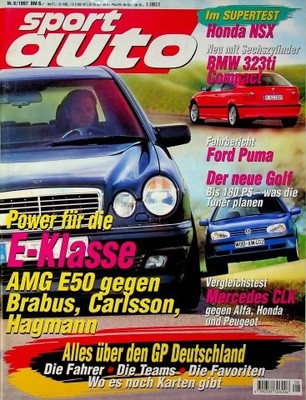 3) Sport Auto 08/1997 - Wirklich gut? Nissan 200 S - Alfa Romeo GTV 3.0 24V mit