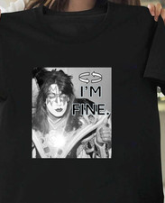 NEW Ace Frehley Black T-shirt FULL size S-5XL Unisex DS840