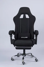 GTPLAYER Racing Gaming Chair | Ergonomic Office Desk Swivel PC |Footrest |Clean!