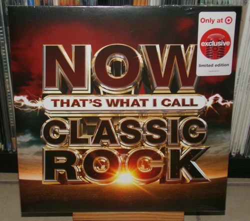 NOW THAT'S WHAT I CALL CLASSIC ROCK NEW LP QUEEN AEROSMITH ELTON JOHN THE WHO