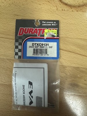 DURATRAX DTXC9131 SHOCK SHAFT FRONT (2) EVST EVADER STADIUM TRUCK