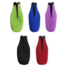  Flaschenisolierhülle hält Getränke kalt, Reißverschluss - Flaschenumschläge, Flaschenkühler 6345