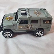 Soldiers Special Vehicles Military Army Grey Toy Truck Jeep Greenbrier Intl