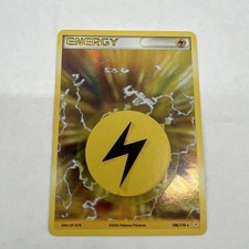 Pokemon Card - Lightning Energy Holon Phantoms 108/110 Holo Rare on eBay