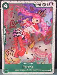 Perona (Pirate Foil) ST12-005 Premium Booster -The Best- Vol. 2 One Piece TCG