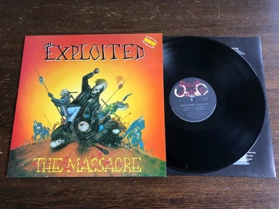 The Exploited – The Massacre LP 1990 | vg+/vg+ | Rough Justice UK Press w inner - Bild 1 von 4
