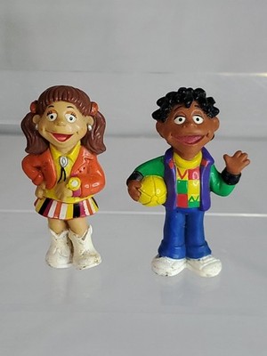 Vintage set of 2 Fisher Price The Puzzle Place FRIENDS  Figures PBS Kids