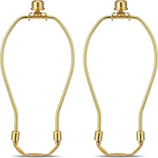 7 Inch Detachable Lamp Shade Harp Holder for Table and Floor Lamps, 2 Set Heavy