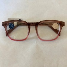 NEW TAN CORAL LATTE PEEPERS BLUE LIGHT FILTERING Readers 1.75