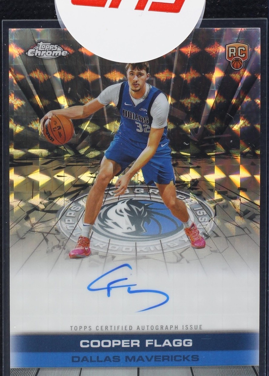 2025-26 Topps Chrome - Autograph Issue Rookies Cooper Flagg #TAIR-CF ...