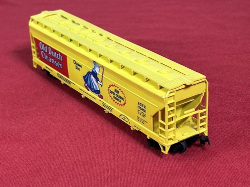 HO Scale "Old Dutch Cleanser" ACFX 173402 Tyco Yellow Hopper Car VTG - Hong Kong - Picture 9 of 15