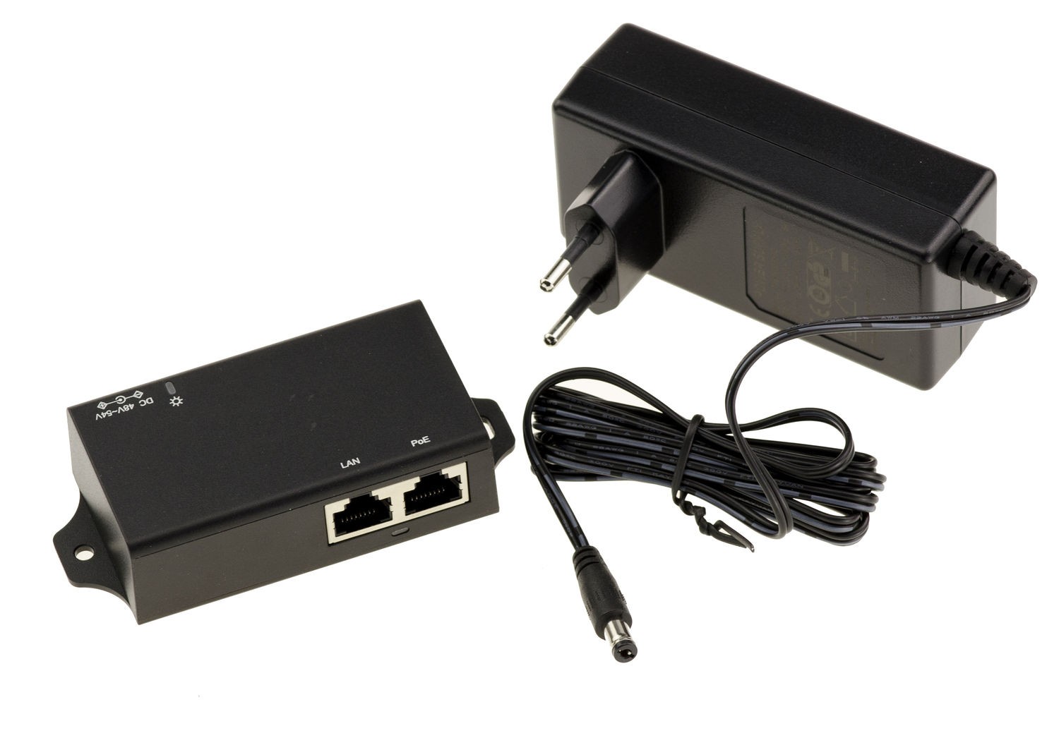Injecteur PoE IEEE802.3af pour installer facilement votre caméra de surveillance de jardin