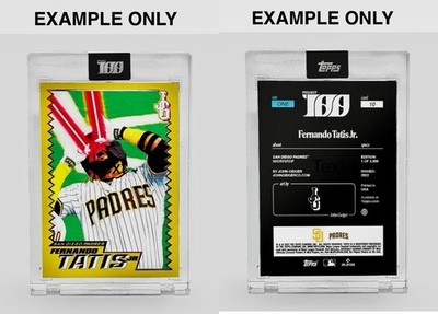 SD Padres Fernando Tatis Jr., #10 Project100 Base, New, Factory Sealed  /3999