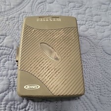 Jensen SCR-75 Black Stereo Cassette Player with AM/FM Radio and Walkman