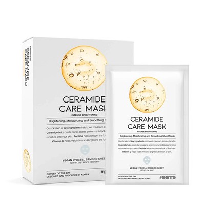 OOTD+ Ceramide Care Beauty Sheet Mask for Face (10pcs)