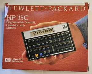La boîte Hewlett HP-15C Vintage Made in Brazil Calculatrice scientifique programmable