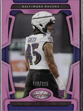 2025 Panini Certified Mike Green Rookie Mirror Pink #/225 #131