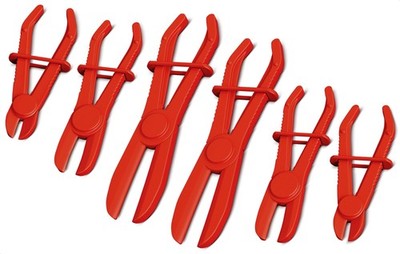 Hose Pinch Off Pliers Set   6Pcs Nylon Clamp Tools for Fuel, Coolant & Brake ...