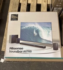 Hisense 5.1.4 Ch Dolby Atmos W/ Wireless Subwoofer Soundbar Black AX700