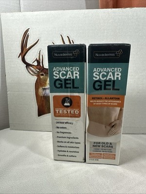 !!!!!!!!!!!! 2-PACK !!!!!!!!!! Nuvadermis Advanced Scar Gel 1.7 oz Exp. 09/26