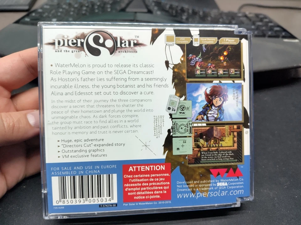 Pier Solar and The Great Architect - SEGA Dreamcast EU Version - Bild 2 von 4