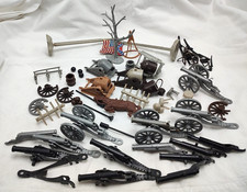 1960's Marx Civil War & Battle of the Blue & Gray Playset Accessories