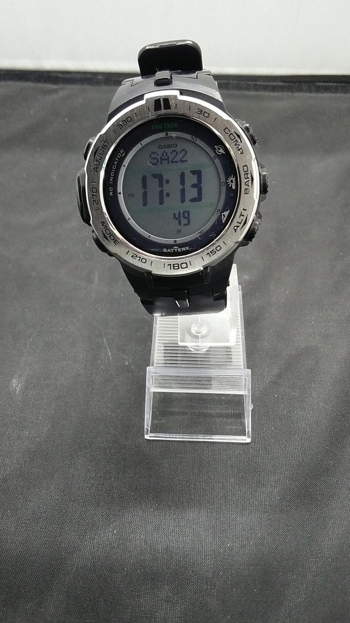 Casio PRW-3100 Solar-Powered Pro Trek Watch with Altimeter Barometer