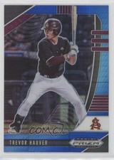 2020 Panini Prizm Draft Picks Blue & Carolina Hyper Trevor Hauver #PDP99 1m8