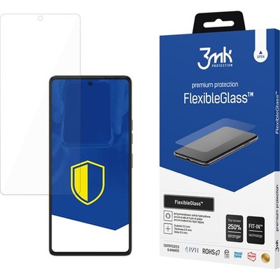 Schutzglas für Tecno Pova 6 Pro 3mk Displayschutzglas Hybridglas Handyglas Glas