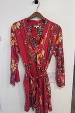 Johnny Was The Jonesy Sleep Robe Floral Print Women s Size Large Cotton Stretch