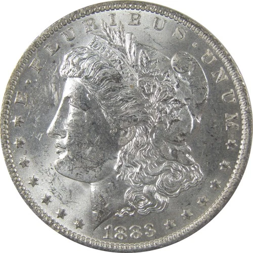 1883 O Morgan Silver Dollar Uncirculated Mint State Toned SKU:I24880