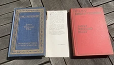 Lot of 2 vintage HB books by James Whitcomb Riley   Songs of Friendship 1915/21