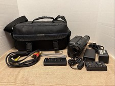 Sony CCD-TR600 Camcorder -For Parts-Black, Video Camera Recorder