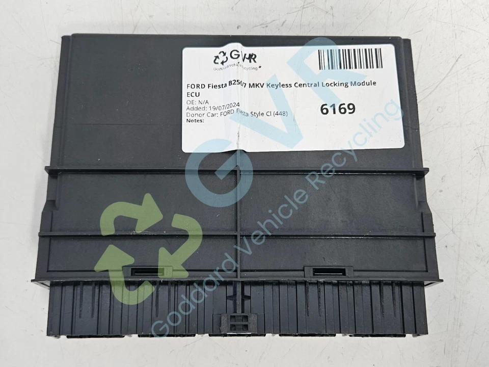 FORD Fiesta B256/7 MKV Keyless Central Locking Module ECU 6s6t15k600cj - Image 4 of 4