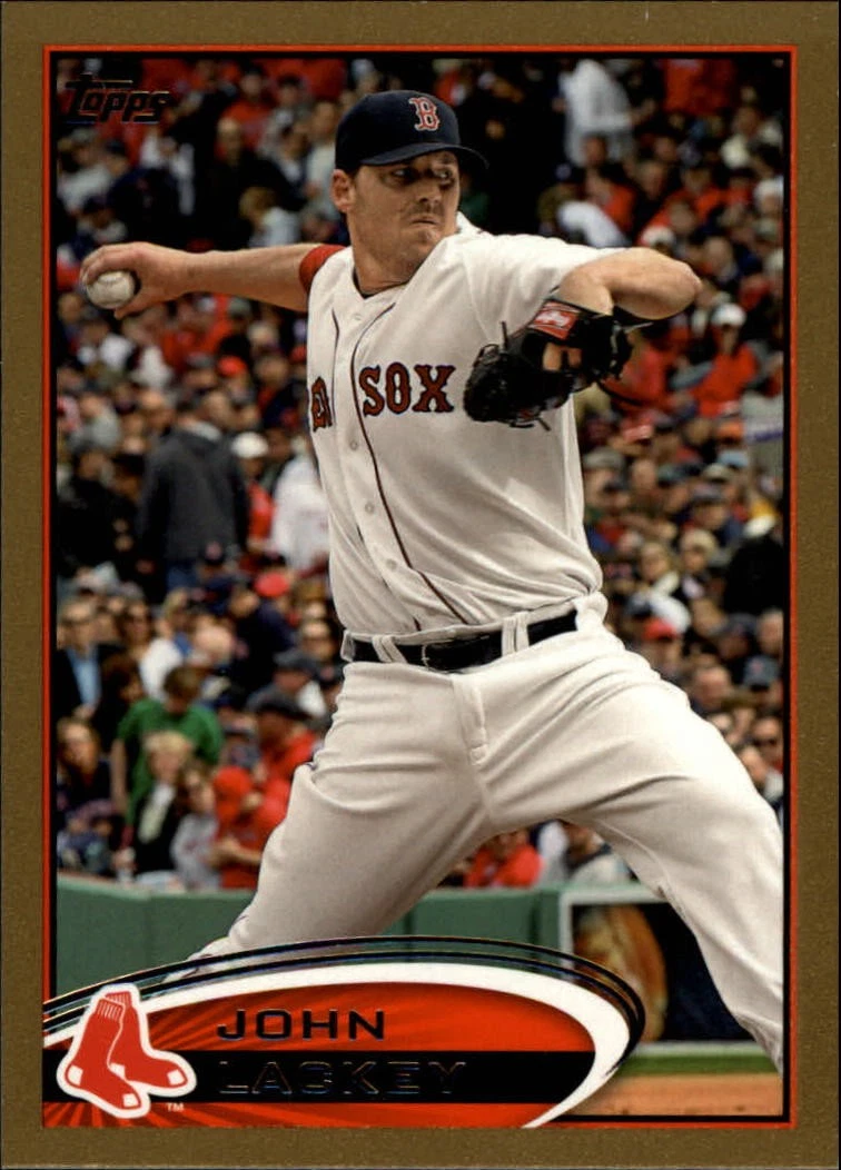 John Lackey trading card