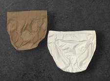 Lot of 2 Vanity Fair Hi-Cut High Waisted Sissy Panties Women  s 7/L NOS