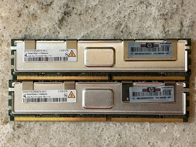 Kit RAM de escritorio Hynix/HP DDR2 PC2-5300F-555 667mhz poco usado Foto 1 de 4
