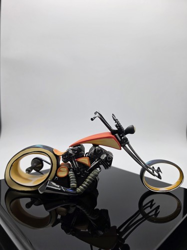 Terry Ross 2006 ENESCO Speed Freaks "Stinker" Motorcycle Chopper Sculpture