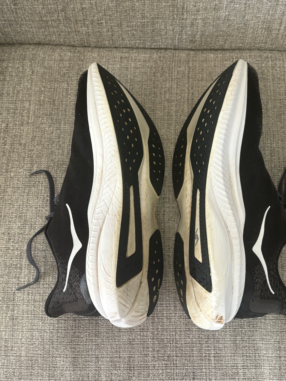 Men’s Hoka Mach 6 Performance Road Running Shoes Black Size 10D thumbnail 6