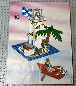 LEGO Pirates: Sabre Island 6265 100% complete with instructions 
