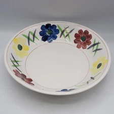 Ironstone Floral Fruit Bowl made in Japan