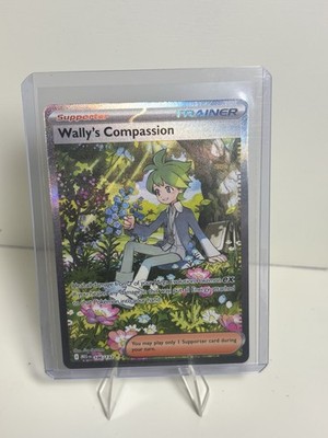 Pokemon TCG Wally's Compassion 186/132 Special Illustration Rare Mega Evolution