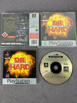Sony PS1 PSX Playstation 1 DIE Hard Trilogy  - mit OVP und Anleitung