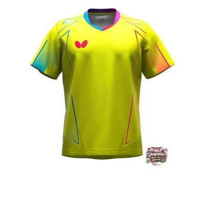 Butterfly Tischtennis Game Shirt Nasus Shirt 107:Lime XO 47180