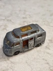 Vintage 1967 Matchbox Lesney #34 Volkswagen Camper High Roof Silver Van