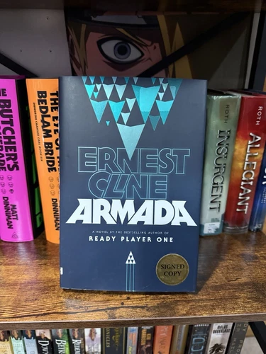 Armada By Ernest Cline SIGNED First Edition 1st Printing Hardcover